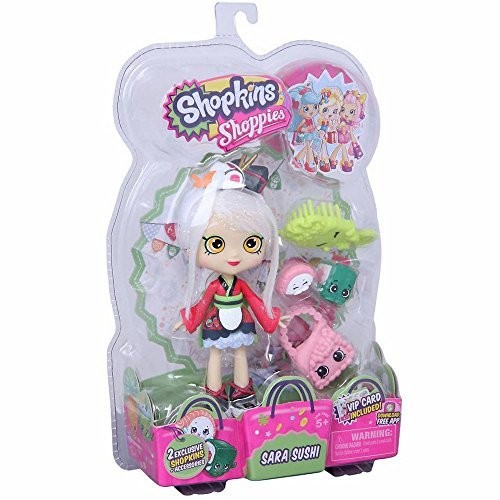 shopkins shoppies sara sushi